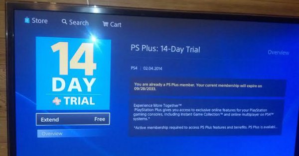 comment avoir les 14 jours playstation plus ps4